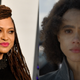 (L-R): Ava DuVernay attends the 2019 Vanity Fair Oscar Party on February 24, 2019 in Beverly Hills, California; Nathalie Emmanuel in Game of Thrones, Season 8, Episode 4.